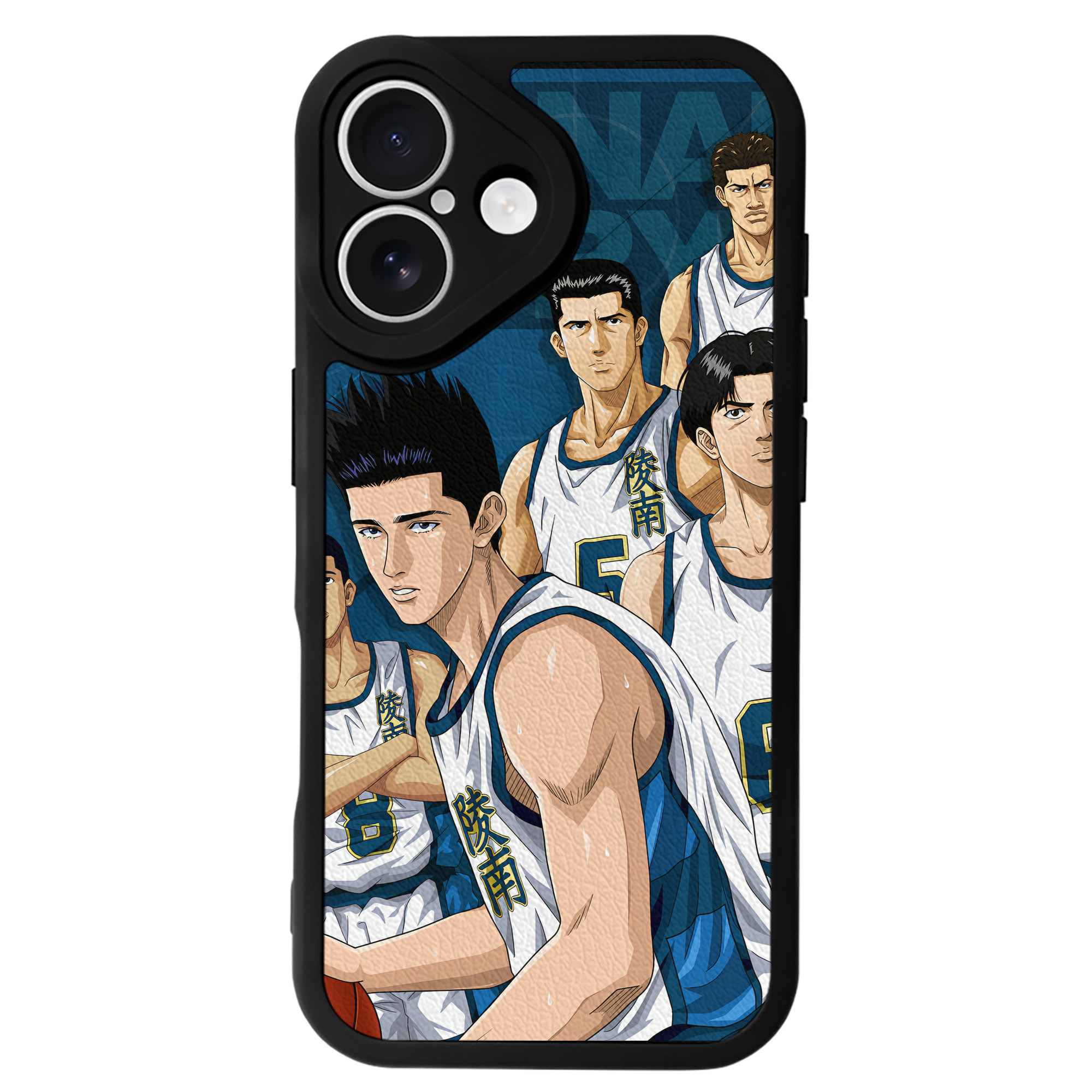 （画像用） SLAM DUNK／スラムダンク 【iPhone 16シリーズ対応】シリコンスマホケース（レザー調） 材質：シリコン